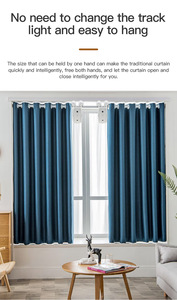 Interruptor de cortinas de pista de riel romano automático con WiFi Tuya, <span class=keywords><strong>Bluetooth</strong></span>, Robot, Control remoto, Alexa, Google, hogar, Metal electrónico - Product Image 5