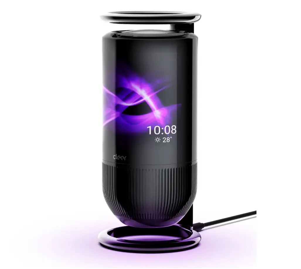 Mirage Draadloze Smart Speaker Met Amoled Lcd-scherm Met Alexa Speaker 3D Bass + Stereo Muziek Slimme Draadloze Speaker