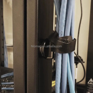 <span class=keywords><strong>3</strong></span>/4 में स्ट्रैप चुंबकीय हुक और लूप धारक, 26 एलबीएस पुल बल चुंबकीय केबल टाई क्लिप - Product Image 2