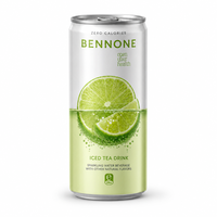 Boissons gazeuses en conserve faiblement émaillées en glucides, aux saveurs fruitées, 330 ml, avec motifs IP personnalisés, vente en gros