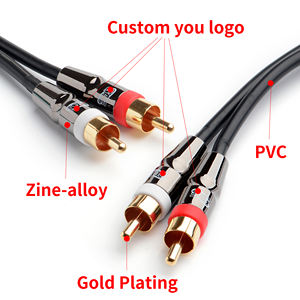 Mâle à mâle rouge blanc et jaune japon vidéo sexuelle AV RCA câble 1 voiture Cabo Audio OFC 2 RCA câble AV 2RCA Signal RCA - Product Image 2