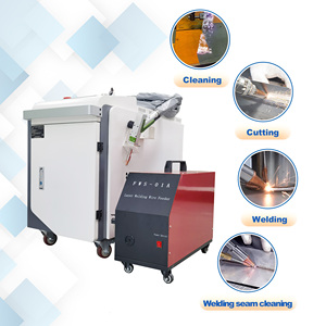 Machine de soudage laser portative Riselaser 1,5 kW avec double tête oscillante - Product Image 1