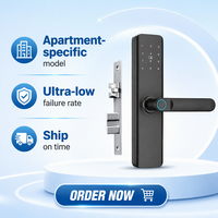 Kunci Pintu Digital Ttlock Ready Stock untuk Pintu Kayu, Kata Sandi Sementara, Sidik Jari, Kunci Pintar untuk Properti Sewa