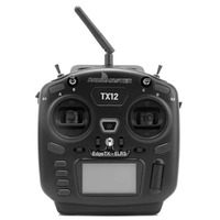 Émetteur RC TX12 MKII, CC2500, Gimbals à effet Hall, 16 canaux, prend en charge EdgeTX OpenTX pour drones de course FPV