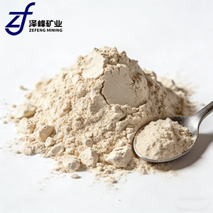 ZF ZF-31 Argile industrielle 100% Bentonite Montmorillonite pour forage, construction, céramique, traitement des eaux usées, Hebei - Product Image 5