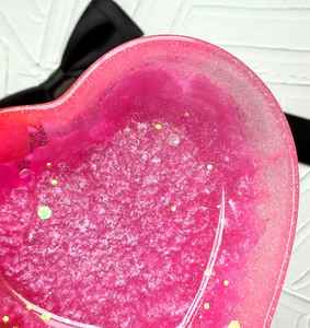 Cuenco de Resina Hecho a Mano, Arte en Epoxi, Plato Decorativo para Joyas, Porta Objetos, Decoración Moderna y Colorida para el Hogar, Idea de Regalo Única - Product Image 4