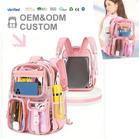 Sac à dos unisexe en PVC imperméable, multifonctionnel, grande capacité, pour étudiants et ordinateurs portables, vente en gros