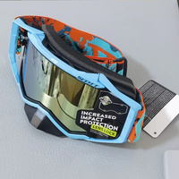 Lunettes de sport en gros pour cyclisme et ski en extérieur, anti-vent et anti-sable, adaptées aux casques de motocross, VTT et descente