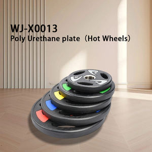 Haltères en polyuréthane Dezhou Fitness Gym, spécifications et couleurs, équipement de fitness, 2,5-25 kg, acheter en ligne - Product Image 2