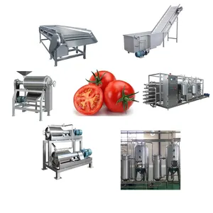 Máquina econômica de processamento de tomate, alta qualidade