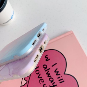 Thiết kế mềm IMD điện thoại Bìa mịn cảm thấy đá cẩm thạch 2021 sang trọng cho <span class=keywords><strong>Iphone</strong></span> x XS <span class=keywords><strong>7</strong></span> 8 cộng với 12 Pro Max điện thoại trường hợp chống sốc - Product Image 2