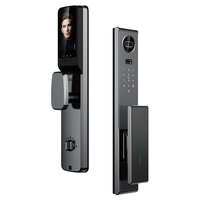 Serrure de porte intelligente avec reconnaissance faciale 3D, caméra de sécurité, contrôle par application Tuya, clé RFID IC, biométrique numérique automatique
