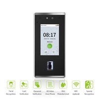 Sistema de control de acceso facial Reconocimiento facial dinámico IP65 Lector DE ASISTENCIA DE TIEMPO inteligente a prueba de agua y polvo
