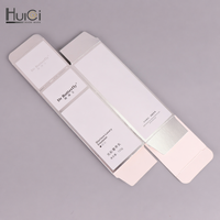 Boîte d'emballage en papier personnalisée de luxe, boîte cadeau artisanale pour conteneur d'essence de soin de la peau