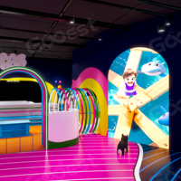 Table interactive Kidsdora avec projecteur 3D et jeu AR, hologramme, couleur personnalisable, robuste, grande capacité, pour écoles, commerces et intérieur