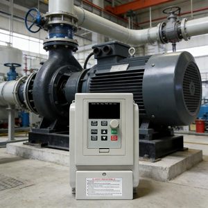 มอเตอร์ควบคุมความเร็วรอบ Wozun VFD 1.5 กิโลวัตต์ สามเฟส สำหรับใช้งานในอุตสาหกรรม - Product Image 2