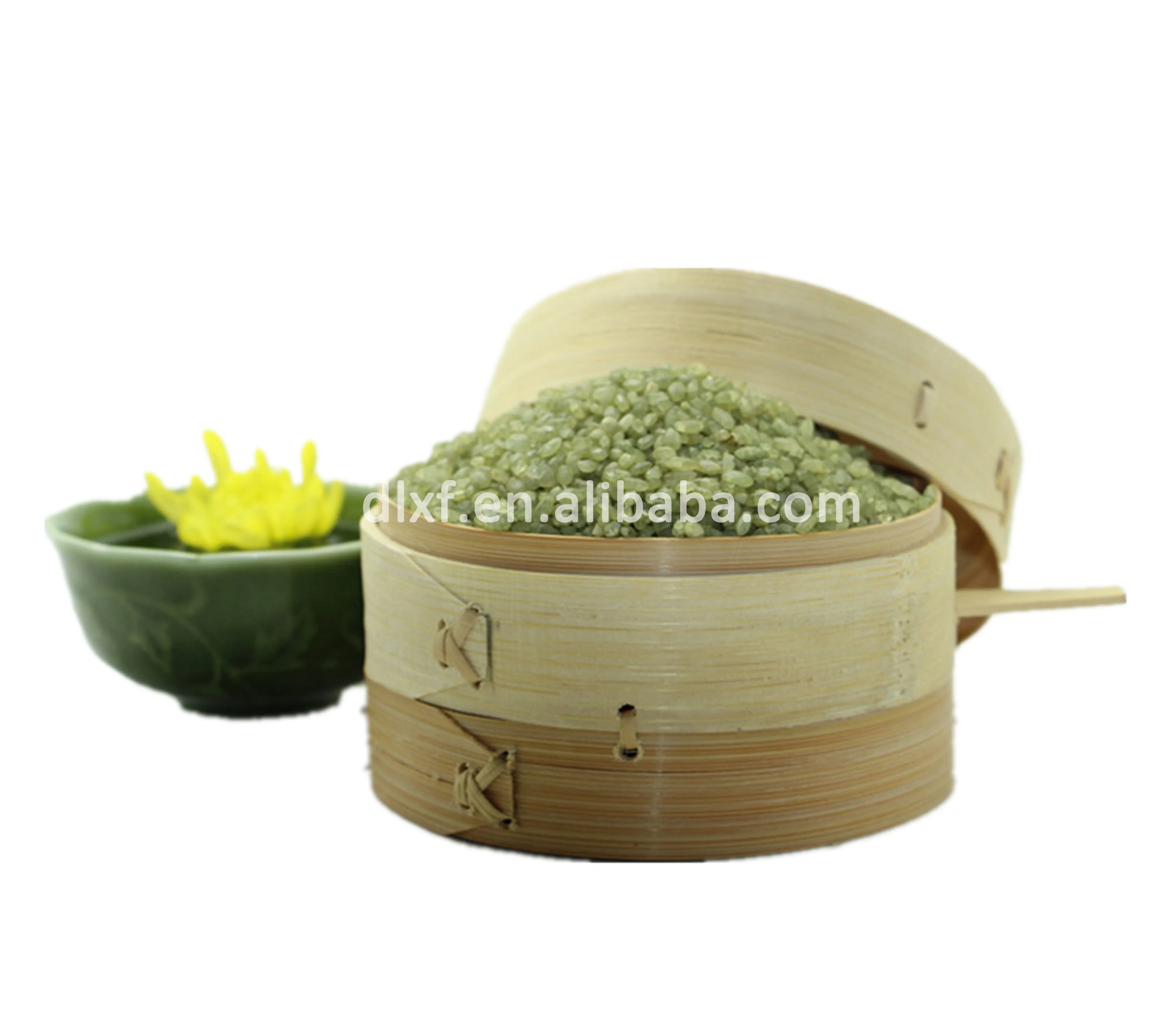 Vert chinois de riz en bambou