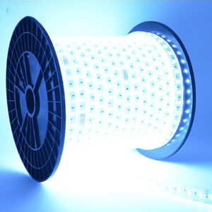 Linh hoạt <span class=keywords><strong>LED</strong></span> Strip <span class=keywords><strong>Lights</strong></span> 220V 5050 ấm trắng 100 mét cuộn 60LEDs/Meter IP67 ngoài trời & trong nhà <span class=keywords><strong>LED</strong></span> Rope <span class=keywords><strong>Lights</strong></span> - Product Image 2
