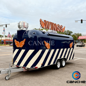 Remorque de café sur mesure remorque de concession de foodtruck Offre Spéciale/camions de nourriture mobiles/remorque de café de haute qualité - Product Image 4