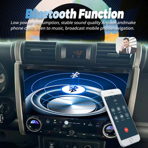 หน้าจอแอนดรอยด์ 14.6 นิ้ว สำหรับรถยนต์โตโยต้า FJ ครุยเซอร์ ปี 2007-2012 รองรับ Carplay เครื่องเล่นวิทยุในรถยนต์ มัลติมีเดีย พร้อมระบบนำทาง GPS และชุดเครื่องเสียงติดรถยนต์ - Product Image 3