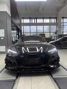 Lèvre avant en fibre de carbone véritable style <span class=keywords><strong>RS5</strong></span> A1, lèvre de pare-chocs avant, séparateur avant pour <span class=keywords><strong>Audi</strong></span> <span class=keywords><strong>RS5</strong></span> <span class=keywords><strong>2021</strong></span>+ - Product Image 4