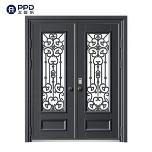 <span class=keywords><strong>Puerta</strong></span> de Hierro Resistente a la Oxidación, Moderna y Ecológica para <span class=keywords><strong>Entrada</strong></span> Exterior de Viviendas Residenciales, Descuento por Compra al por Mayor - Product Image 1