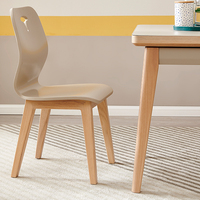 Table à manger extensible en bois de style nordique 120799