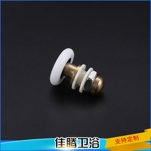 ลูกกลิ้งห้องอาบน้ำไนลอนหนา 6 มม. สำหรับประตูกระจกห้องน้ำแบบเลื่อน - Product Image 2