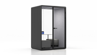 Cabine de bureau mobile de haute qualité, nouvelle conception, cabine de réunion, espace de travail privé pour studio de musique, taille M