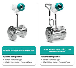 KFMH Industriesysteme Hochleistungs-Vortex-Durchflussmesser mit Schneller Reaktionszeit Präzise Durchflussüberwachung Vortex-Durchflussmesser - Product Image 6