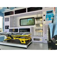 Ambulance tout-terrain Dongfeng Brave Warrior 4x4 pour le transport de patients sur le terrain, véhicule de secours médical professionnel