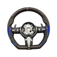 Volant chauffant à LED en fibre de carbone pour BMW G82 M4 G20 G30 X3 G01 X4 G02 G11 G12 G80 G81 M8 F92