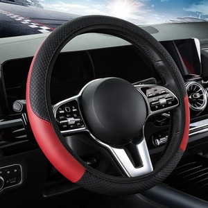 Coprivolante <span class=keywords><strong>Auto</strong></span> Elastico Senza Anello Interno, <span class=keywords><strong>in</strong></span> Pelle con Motivo Fibra di Carbonio, Universale Quattro Stagioni, Modello per E-commerce Transfrontaliero - Product Image 5