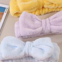 Qianjin Ensemble pour femmes avec logo personnalisé : Bracelet SPA, Bandeau de lavage facial, Bandeau de lavage pour le visage, Bandeau pour la tête et Chouchou, pour lunettes de soleil, maquillage et soins du visage