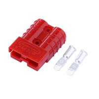 Connecteur universel 50A 6-12 AWG en cuivre plaqué argent pour batterie, connexion/déconnexion rapide, IP65, 600V, boîtier PC, mâle/femelle
