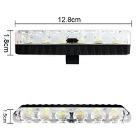 4-teiliges Auto-Warnlicht-Set, Notfall-Stroboskop-Blitzlicht, Kühlergrill-Lichtleiste mit Fernbedienung für PKW und SUV XA9206-4