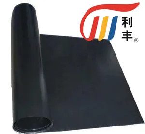 Fabrika doğrudan satış HDPE geomembran astar Film siyah plastik sert kök bariyer HDPE membran yüzme gölet havuz kaplama malzemesi