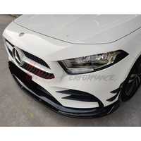 Canards avant en fibre de carbone sèche de style PT pour Mercedes Benz A CLASS W177 A35