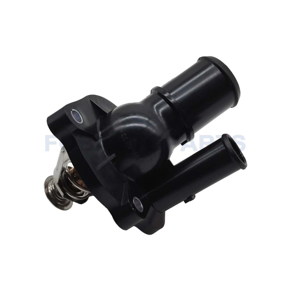 Thermostat and Housing Cover Assembly Compatible for Mazda 3 2.0L 2.3L 2.5L 2007 2008 2009 2010 2011 2012 2013 L336-15-170