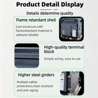 Disjoncteurs universels intelligents de type tiroir ACB DW45 W1 630A 800A 1000A 1250A 1600A 2000A 2500A 3200A 3P 4P