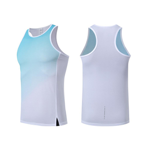 Nueva camiseta sin mangas de algodón americana de secado rápido 190gsm Chaleco de estilo deportivo de baloncesto Unisex camiseta sin mangas - Product Image 3