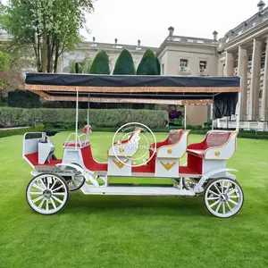 En kaliteli avrupa tarzı gezi arabası kraliyet düğün at ve turist alanı için taşıma