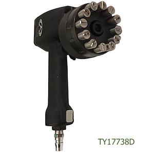 Muayene çekiçler tutun 12 parça değiştirilebilir çelik damga eklemek çelik damga mektup hava Stamper hızla girinti kimlik işaretleri - Product Image 4