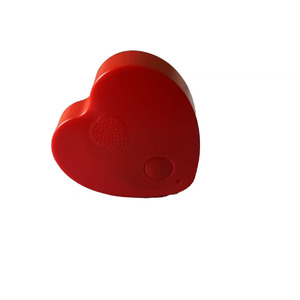 Sonnette sans fil en forme de cœur, alimentée par batterie, en plastique ABS, étanche, son fort - Product Image 1