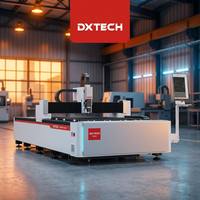 Machine de découpe laser à fibre CNC automatique à plateforme unique haute performance 1530F pour la découpe de tôles
