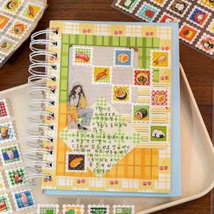 <span class=keywords><strong>2</strong></span> Hojas de Papel Estampado Autoadhesivo de Estilo Retro, Mini Sellos Decorativos para Fiestas - Product Image 4