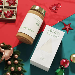 Barattolo per Miele 16oz <span class=keywords><strong>500</strong></span> <span class=keywords><strong>ml</strong></span>, Vaso Decorativo <span class=keywords><strong>in</strong></span> <span class=keywords><strong>Vetro</strong></span> per Alimenti, Contenitore <span class=keywords><strong>in</strong></span> <span class=keywords><strong>Vetro</strong></span> a Pareti Dritte 8oz - Product Image 5