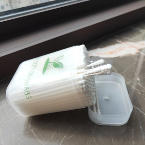 <span class=keywords><strong>Coton</strong></span>-tiges double tête pour cosmétiques, outils de maquillage, bâtonnets en papier pour les oreilles, dissolvant de maquillage, <span class=keywords><strong>coton</strong></span>-tiges réutilisables en <span class=keywords><strong>bois</strong></span> - Product Image 1