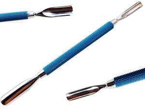 Raspador de acero inoxidable de doble acción para empujador de cutículas y gel de manicura Eliminación de Arte de uñas Herramienta de cuidado personal - Product Image 6