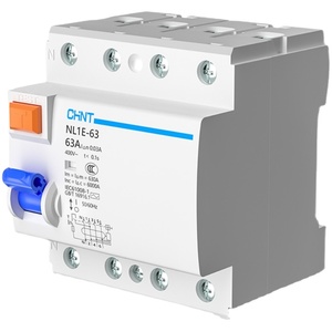 <span class=keywords><strong>CHINT</strong></span> CHNT NL1E-63A เครื่องตัดวงจรรั่วสำหรับนักบินอวกาศ1P + N 3P + N 30mA 0-690V Ka สามารถทำลายได้ - Product Image 1